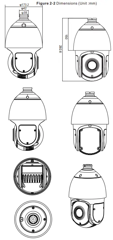 SUNELL SN-IPS59 Network High Speed Dome Camera - Fig 2