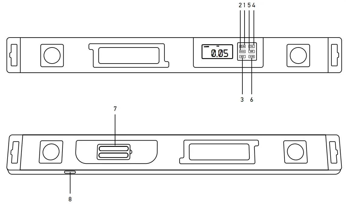 levenhuk Ermenrich Verk LY60 Digital Level - parts