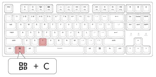 Keychron C1 Pro Tenkeyless Machanical Keyboard - fig 10