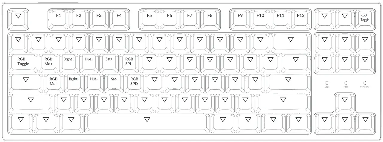 Keychron C1 Pro Tenkeyless Machanical Keyboard - fig 14