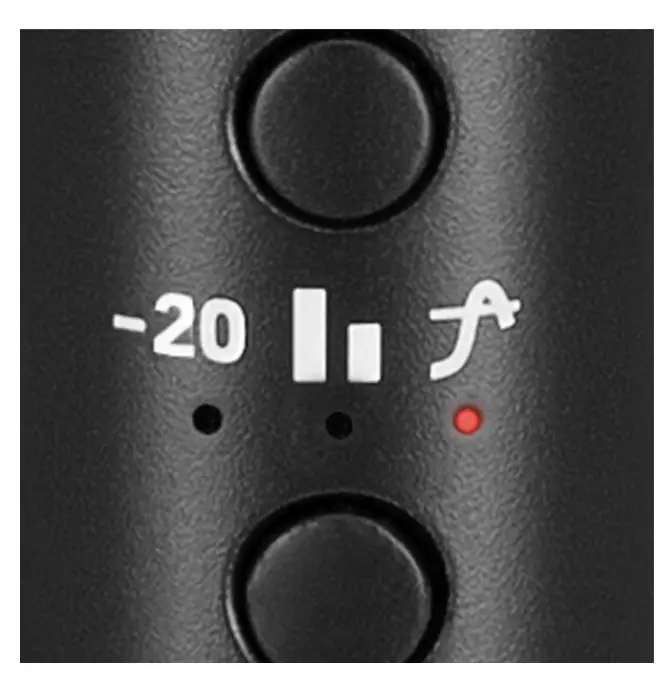 RODE VideoMic NTG Analog-USB Camera-Mount Shotgun Microphone - Peak Warning Light