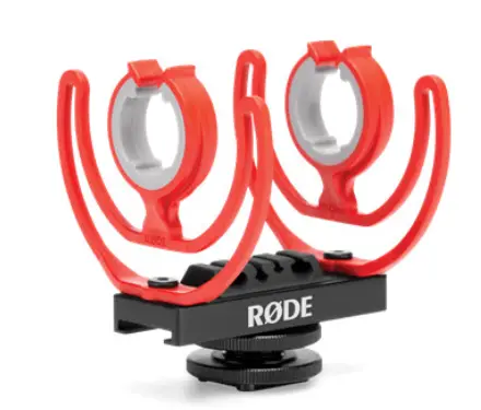 RODE VideoMic NTG Analog-USB Camera-Mount Shotgun Microphone - Shock Mount