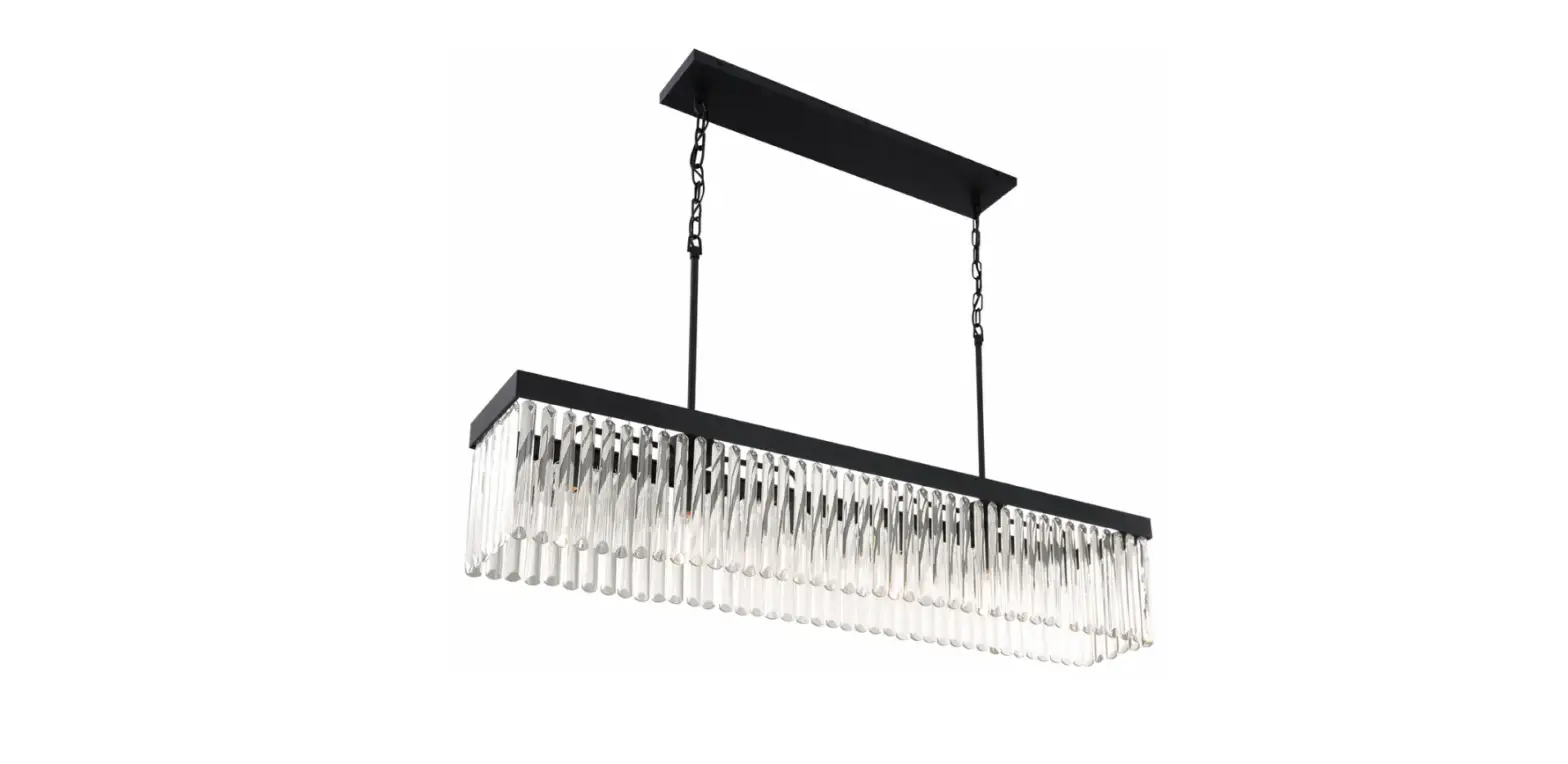 Crystorama Emo-5407-bf Emory 6-light Black Forged Chandelier Instruction Manual