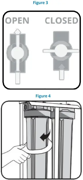 AquaCo Whole House Water Filtration System - screwing