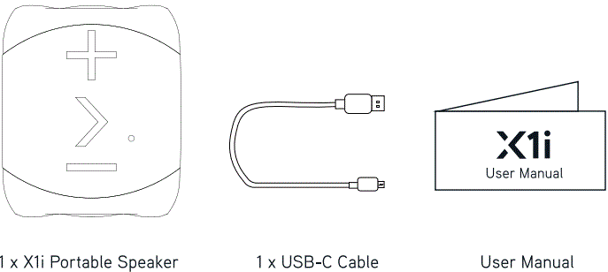 BlueAnt X1i Bluetooth Wireless Speaker-FIG1