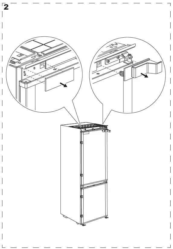 Electrolux LNG7TE18S 700 Built-in Fridge 11