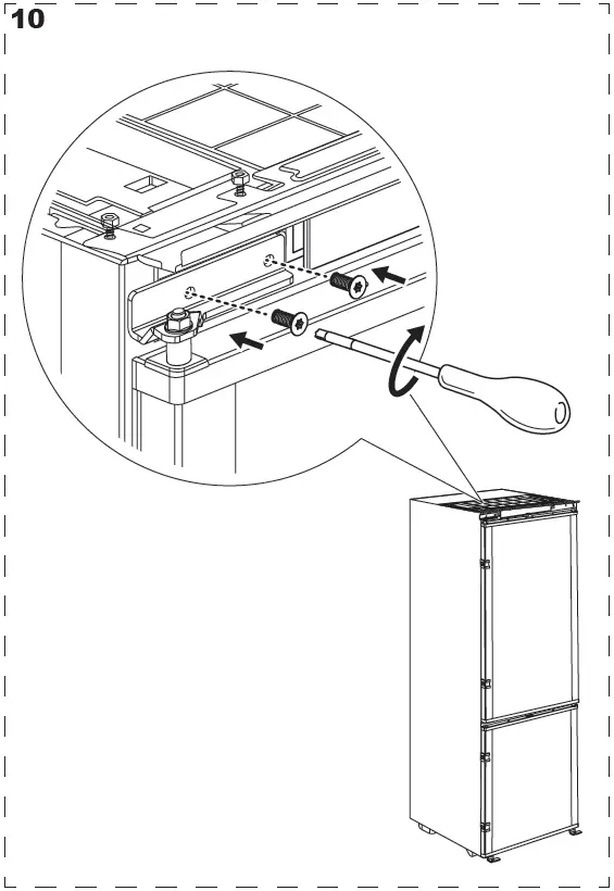 Electrolux LNG7TE18S 700 Built-in Fridge 20