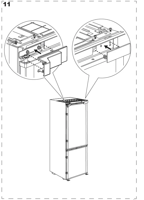 Electrolux LNG7TE18S 700 Built-in Fridge 21
