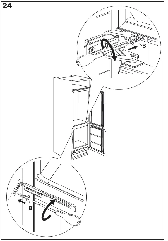 Electrolux LNG7TE18S 700 Built-in Fridge 33