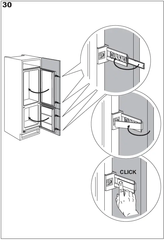 Electrolux LNG7TE18S 700 Built-in Fridge 40