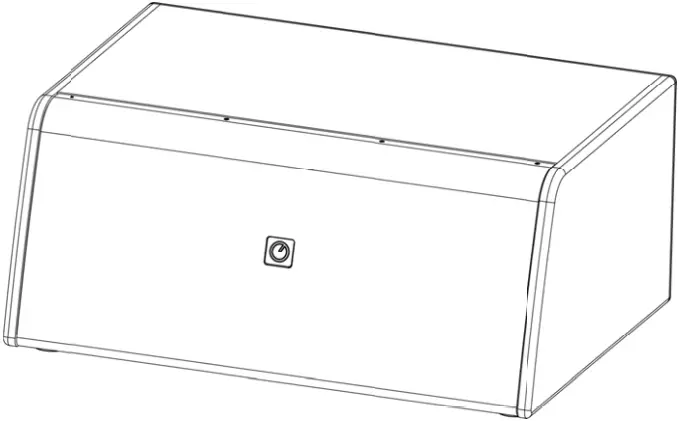 INTUSONIC 8SM300T Dual 8 Inch Passive Subwoofer A0