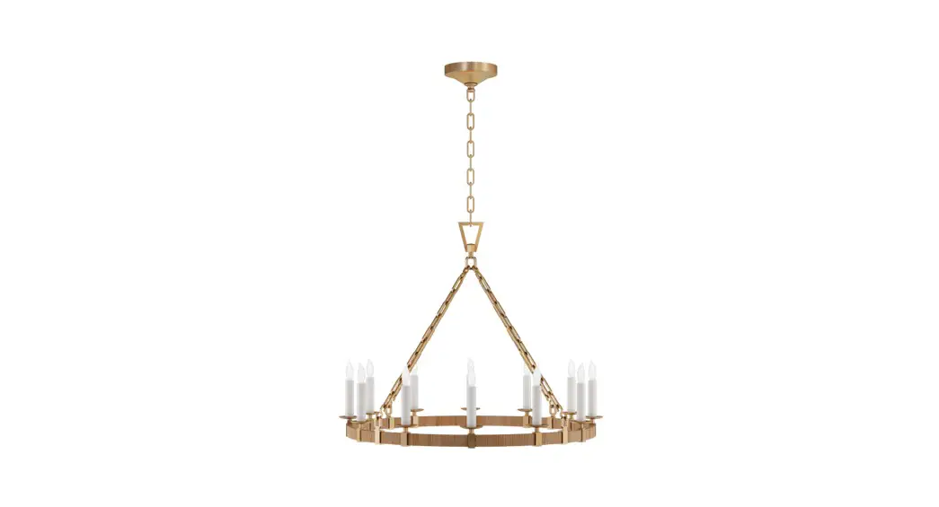 Visual Comfort Chc 5872 Darlana Medium Wrapped Ring Chandelier Instruction Manual
