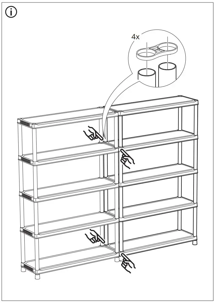 IKEA RUNMARÖ Shelving Unit - Fig 2