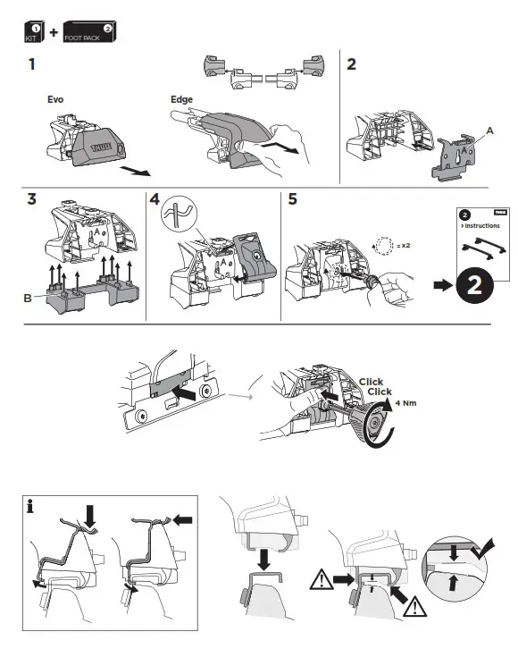 THULE 186130 Fitting Kit - fig