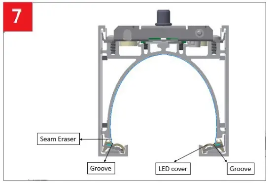 Peerless OPMW Open LED Surface Direct Wall Wash - FIG 16