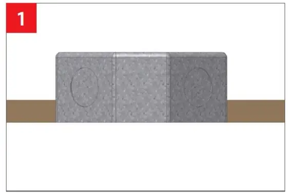 Peerless OPMW Open LED Surface Direct Wall Wash - FIG 22