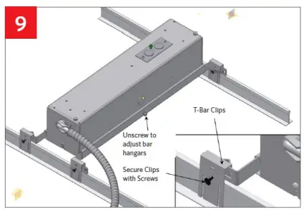 Peerless OPMW Open LED Surface Direct Wall Wash - FIG 9
