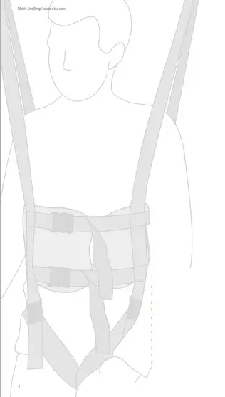 Molift BM30499 UnoSling Ambulating Vest - fig