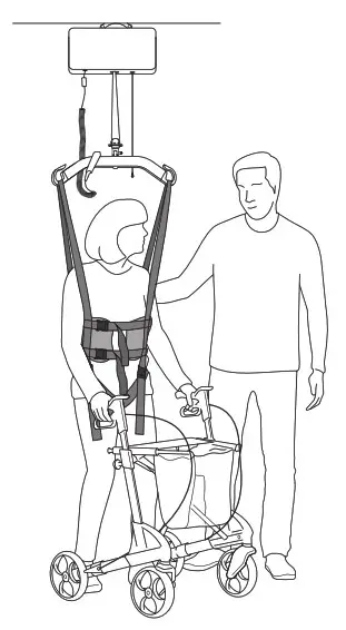 Molift BM30499 UnoSling Ambulating Vest - fig13
