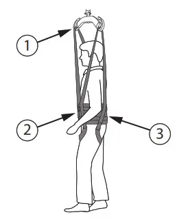 Molift BM30499 UnoSling Ambulating Vest - fig14