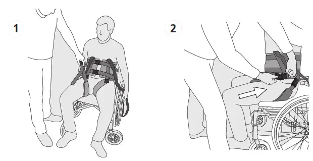 Molift BM30499 UnoSling Ambulating Vest - icon 22