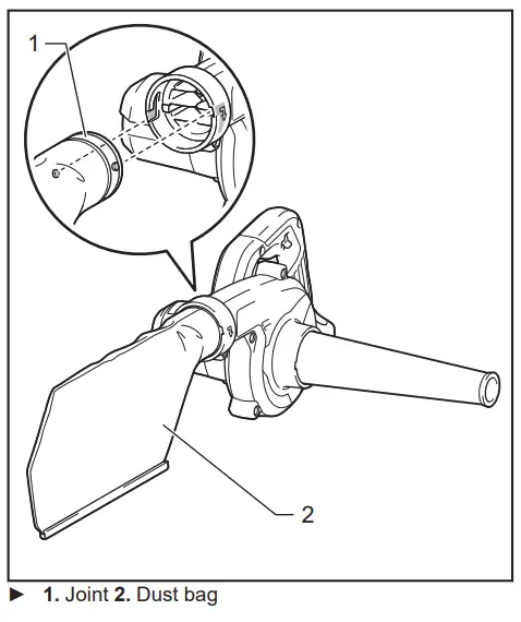 makita DUB186 Cordless Blower - Fig 5