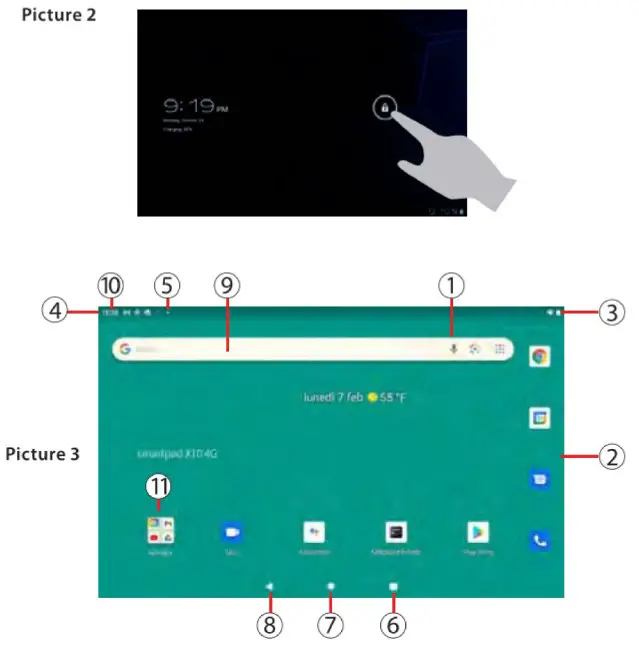 GMC K10 MID Tablet - overview 2