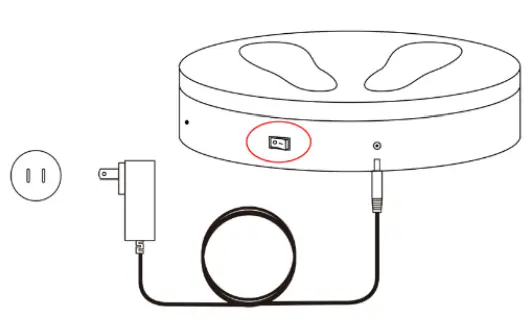 Setting Up the Large Turntable