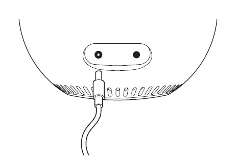 Plug in your Echo Spot