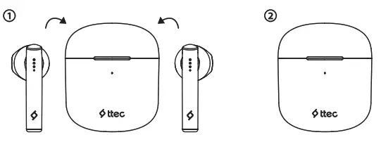 ttec AirBeat Lite 2 True Wireless Bluetooth Headset - fig3