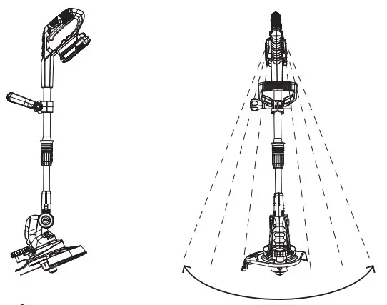 HAWKSMOOR 95074 18V Cordless Grass Trimmer - DESCRIPTION1