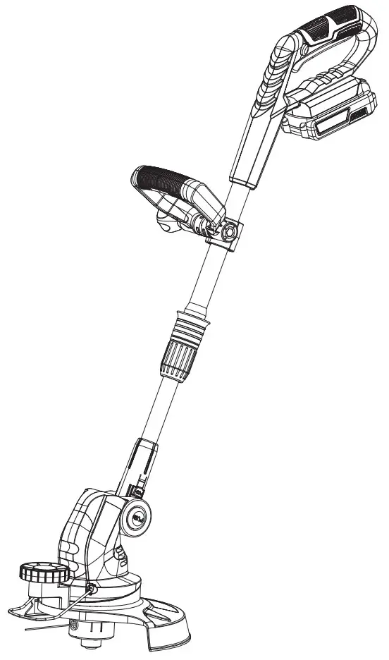 HAWKSMOOR 95074 18V Cordless Grass Trimmer