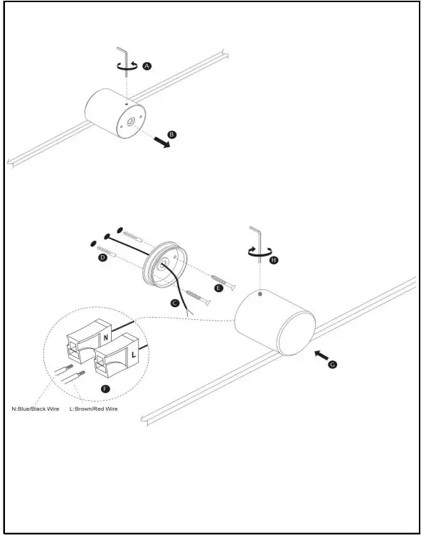 LUCiDE 12201 Mizar Bathroom Wall Light - MIZAR
