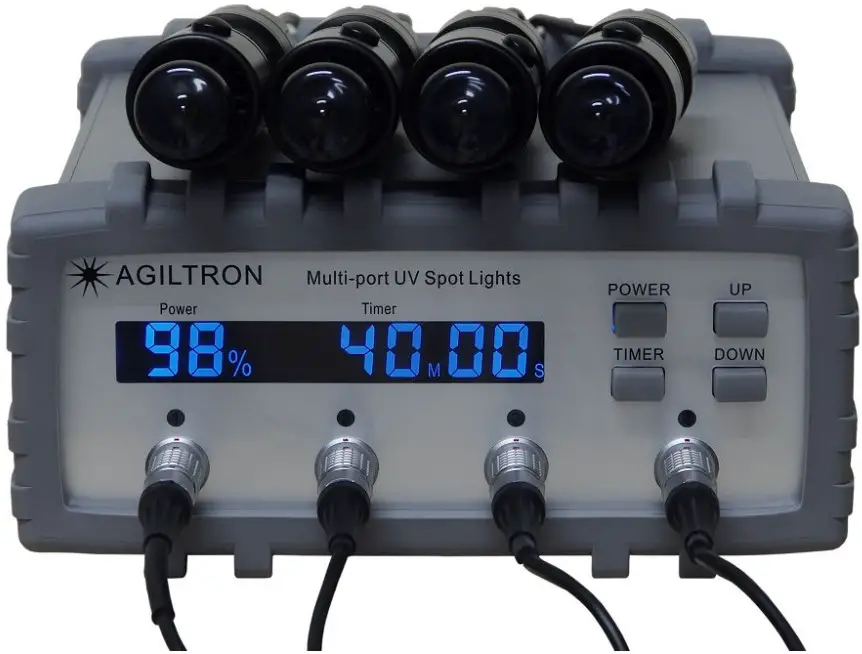 AGILTRON SUVC 4 Port Solid State UV Spot Light