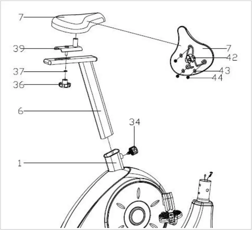 virtufit Low Entry Bike I.O Hometrainer - 3