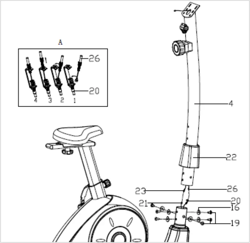 virtufit Low Entry Bike I.O Hometrainer - 4