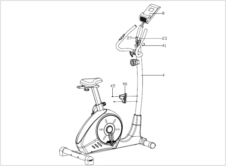 virtufit Low Entry Bike I.O Hometrainer - 6