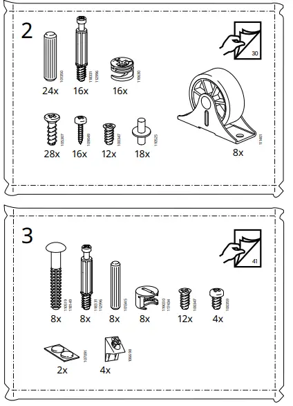 IKEA-794.279.43-FLEKKE-Day-Bed-Frame-fig-2