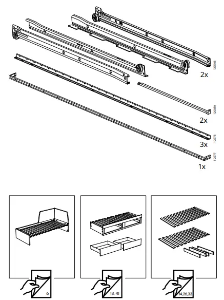 IKEA-794.279.43-FLEKKE-Day-Bed-Frame-fig-3