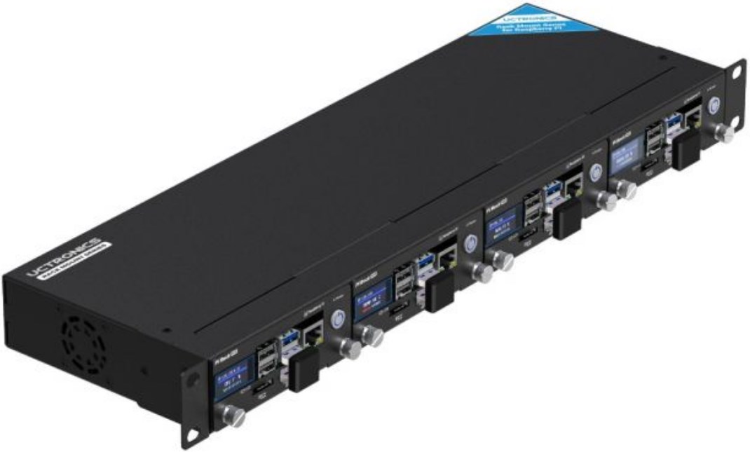 UCTRONICS RM0004 Pi Rack Pro for Raspberry Pi 4B