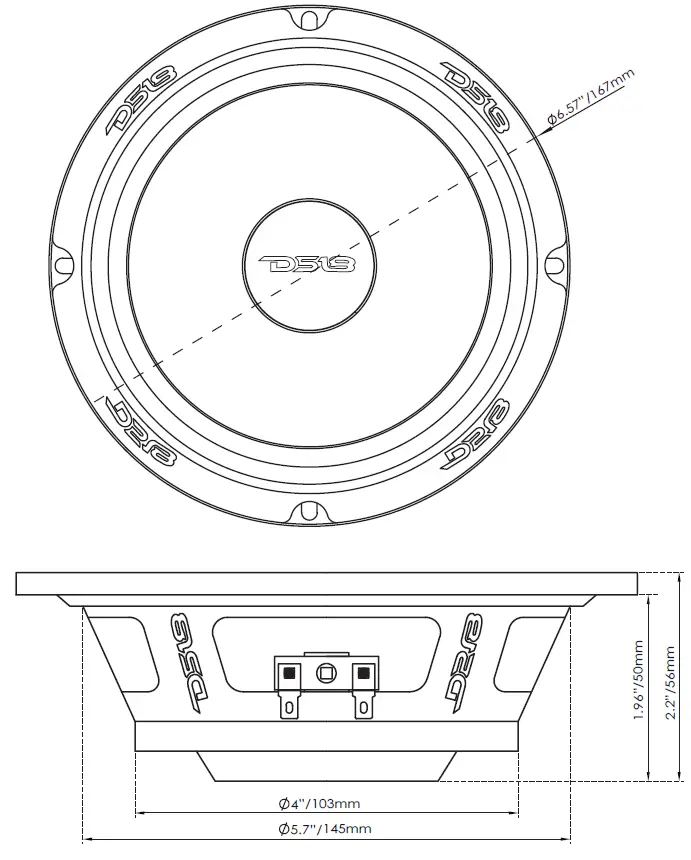 DS18-PRO-NS6-4-6.5-Inch-Mid-Range-Loudspeaker-with-Ultra-Slim-Neodymium-Magnet-fig-1