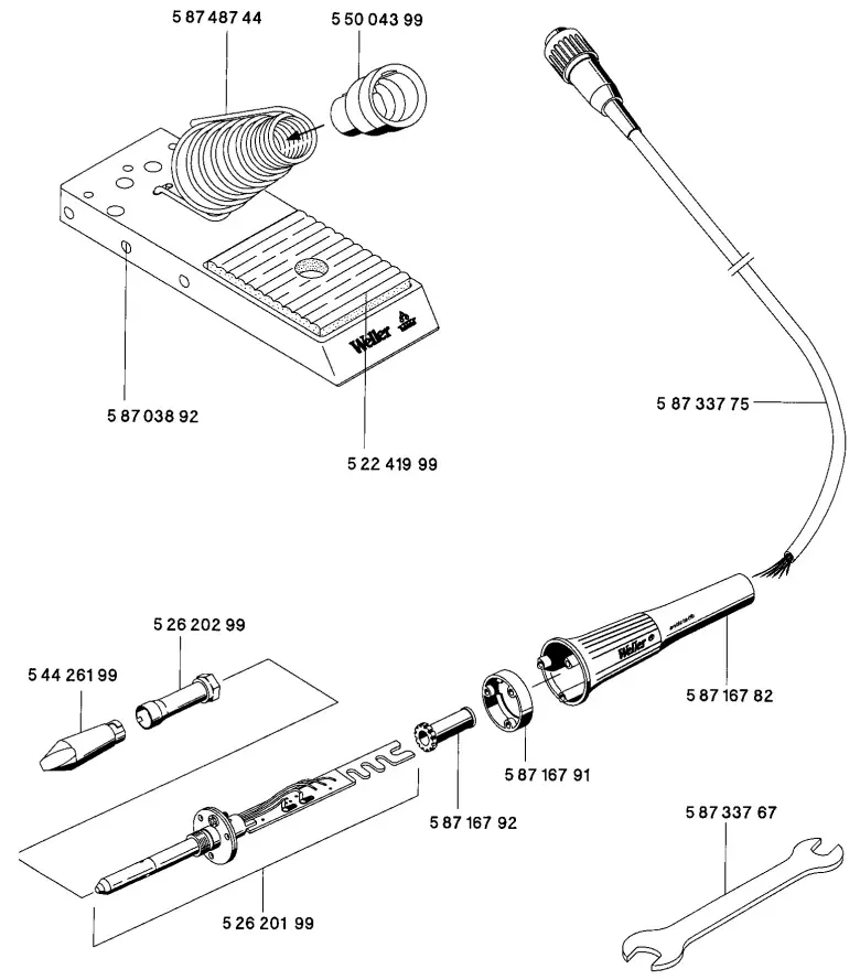 Weller LR 82 Soldering Iron - Figure