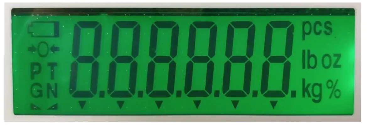 Interface 4850 Battery Powered Bluetooth Weight Indicator - DISPLAY