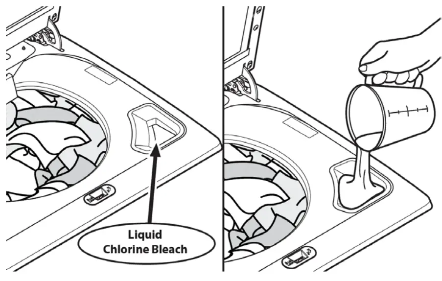 Whirlpool WTW6157PWH Top Loading Washing Machine - CHLORINE BLEACH