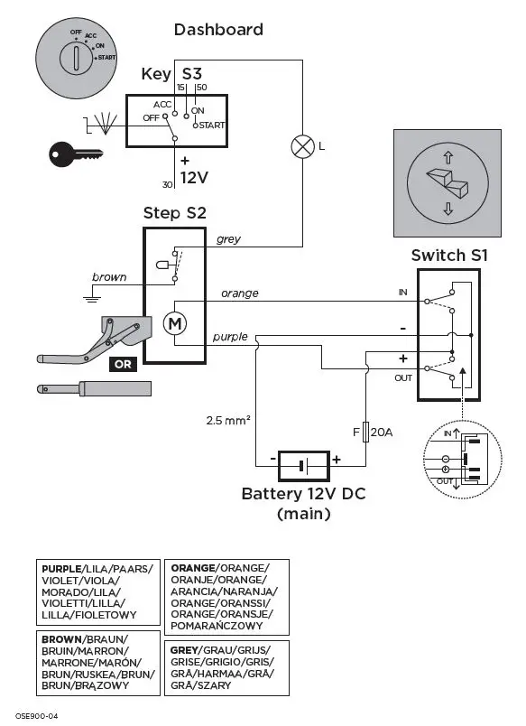 THULE-309968-12V-Electric-Single-Drop-Down-Step-FIG-7