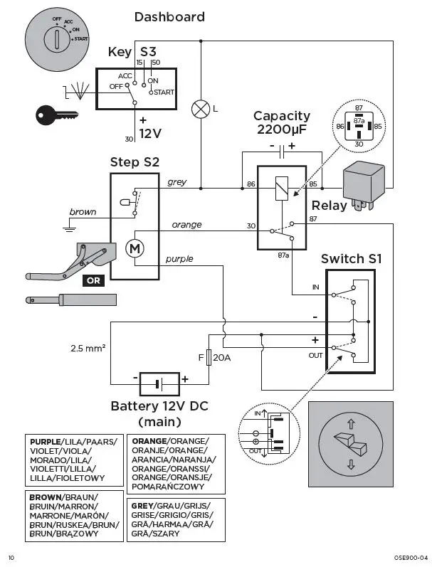 THULE-309968-12V-Electric-Single-Drop-Down-Step-FIG-8