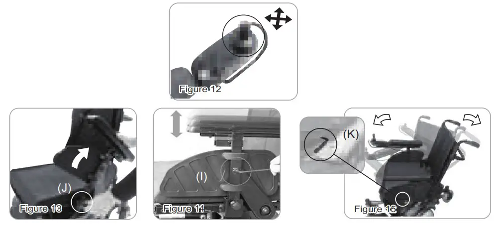 drive HX2 9TN Seren Powerchair - lock