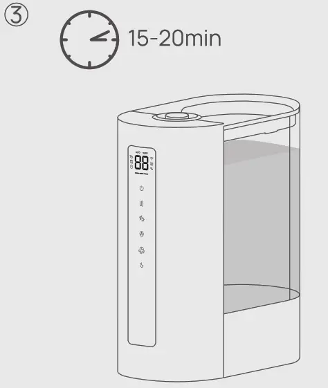 DREO HHM003 Cool and Warm Mist Humidifier - Descaling2