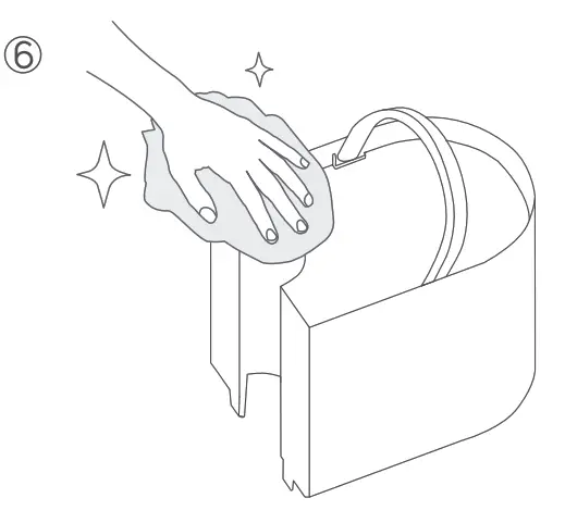 DREO HHM003 Cool and Warm Mist Humidifier - tank clean