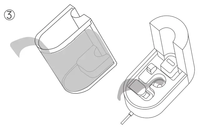 DREO HHM003 Cool and Warm Mist Humidifier - tank cover,
